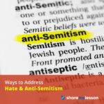 PWays to Address Hate & Anti-Semitism.